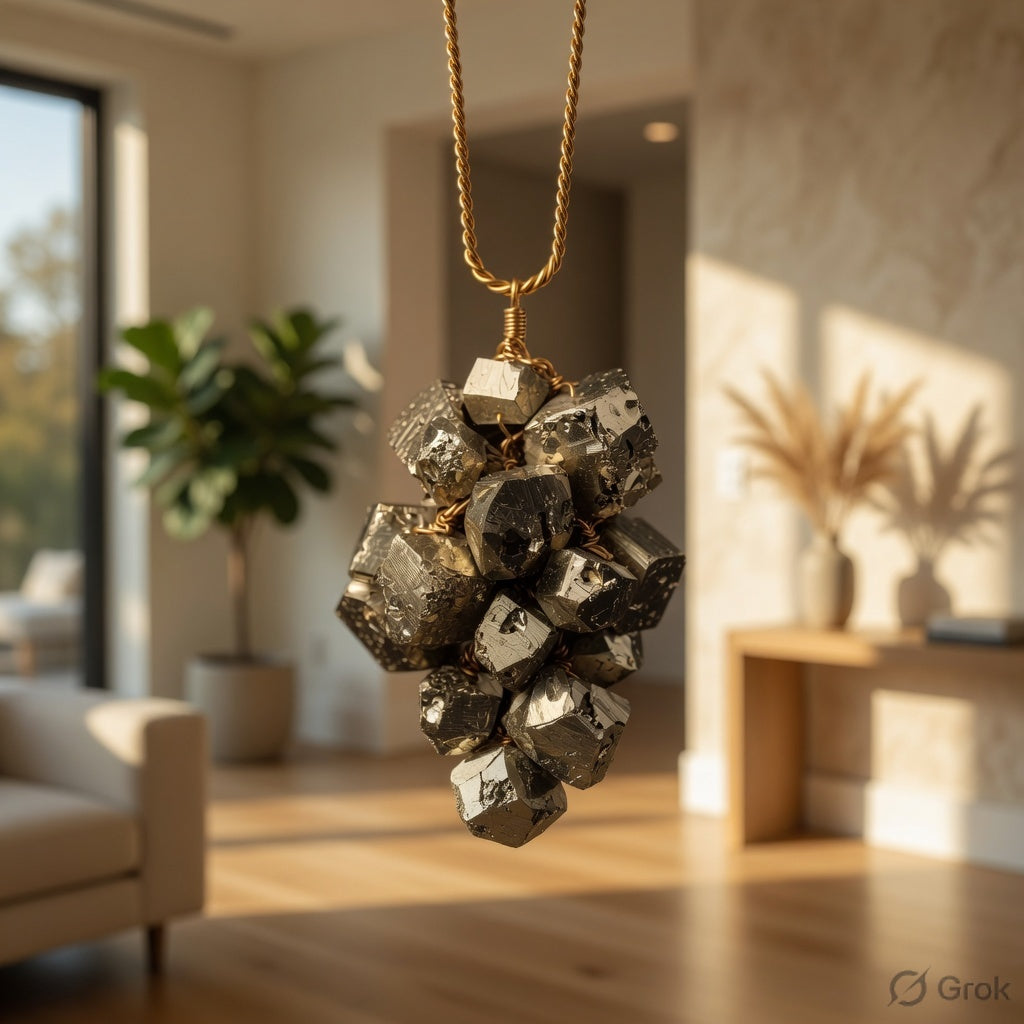 Pyrite Hanging (Original)